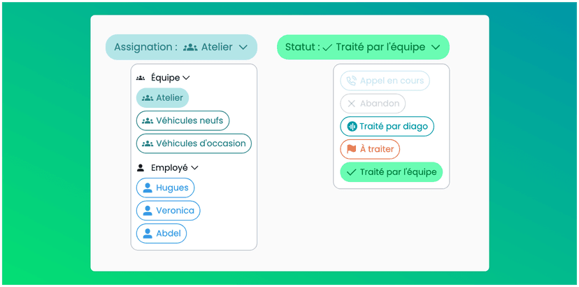 PIlota la asignación y el estado de tus solicitudes